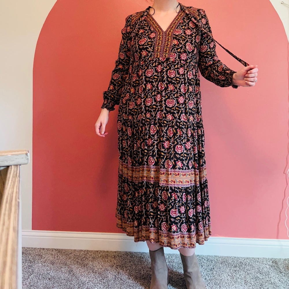 Knox Rose patterned dress